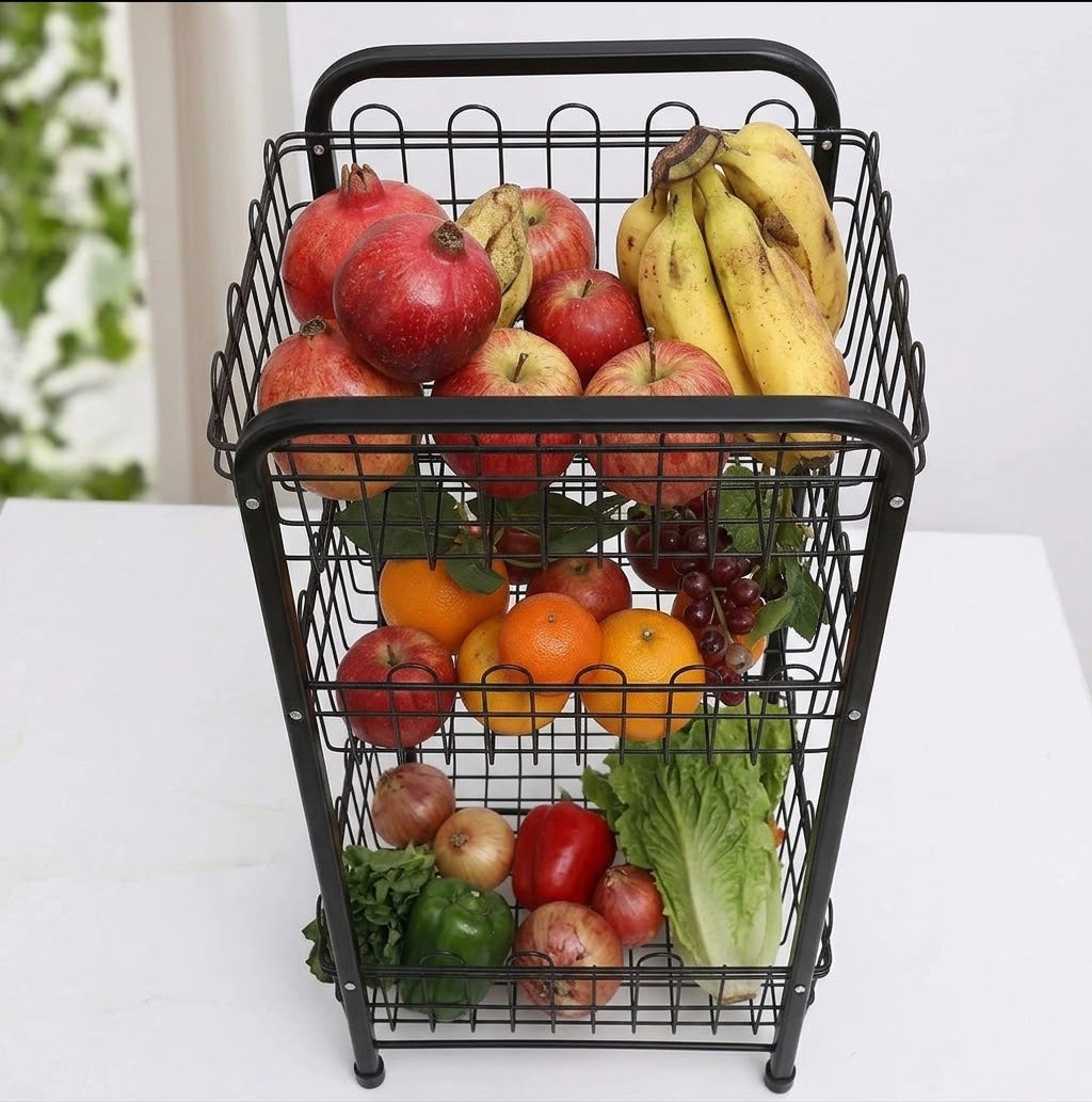 Multi-Purpose Kitchen Storage Trolley