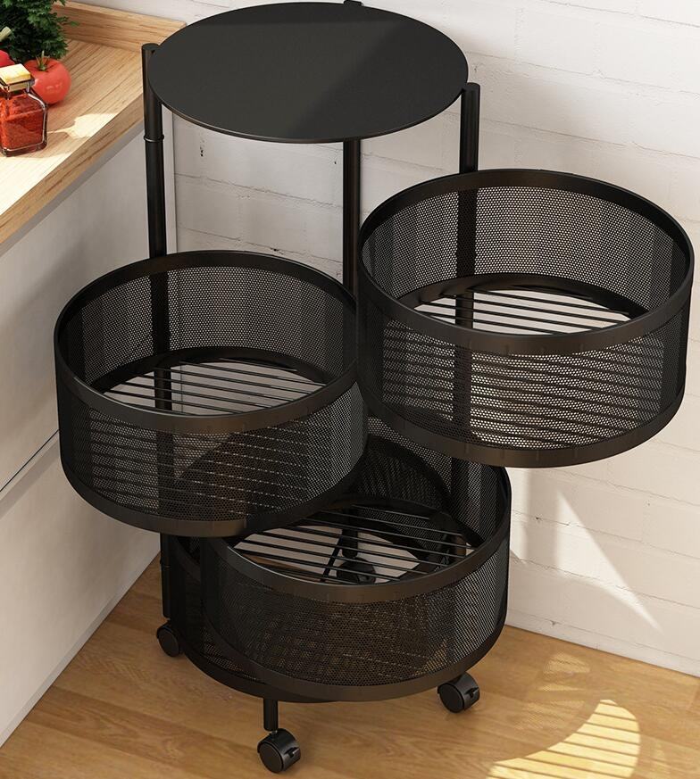 4-Tier Storage Organizer – Space-Saving Kitchen & Home Rack