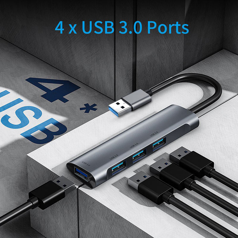 USB 3.0 Type-C Multi-Port Hub Adapter