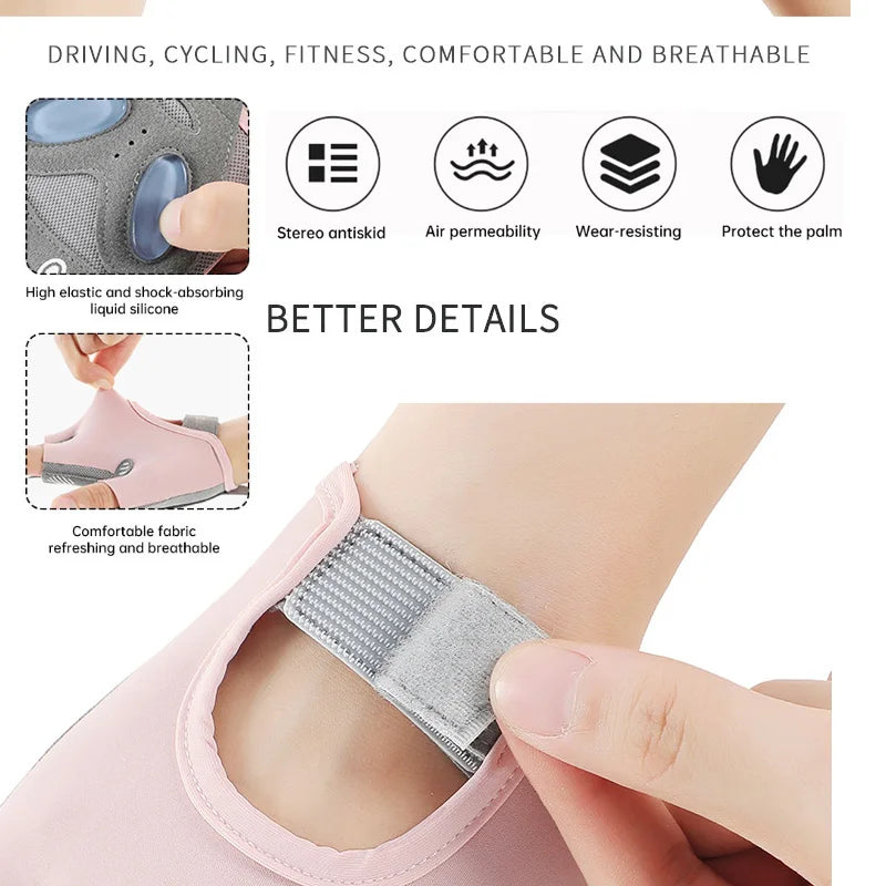 Breathable Fitness & Workout Gloves