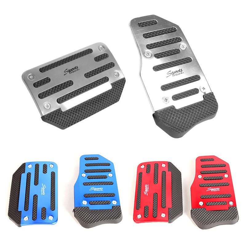 Universal Anti-Slip Car Pedal Covers – Brake & Accelerator Foot Pedal Pads