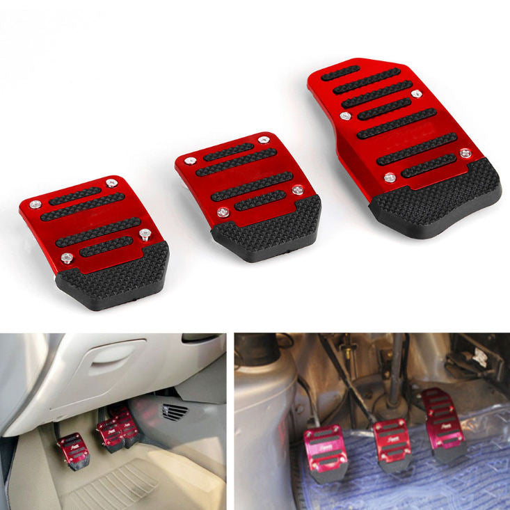 Universal Anti-Slip Car Pedal Covers – Brake & Accelerator Foot Pedal Pads