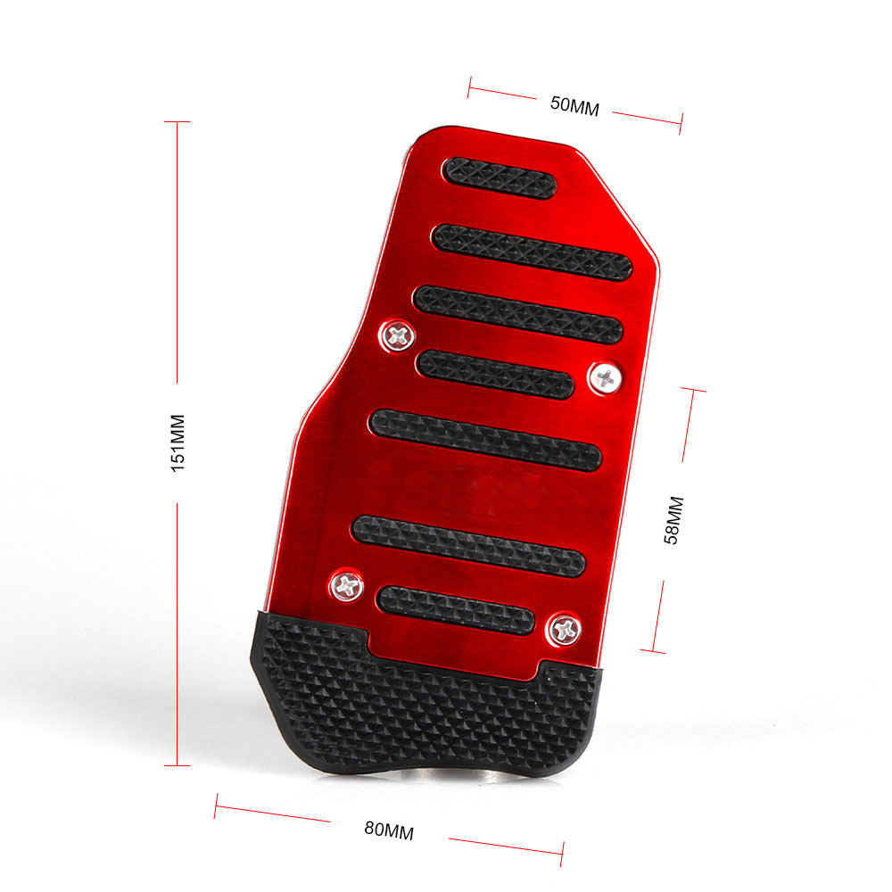 Universal Anti-Slip Car Pedal Covers – Brake & Accelerator Foot Pedal Pads