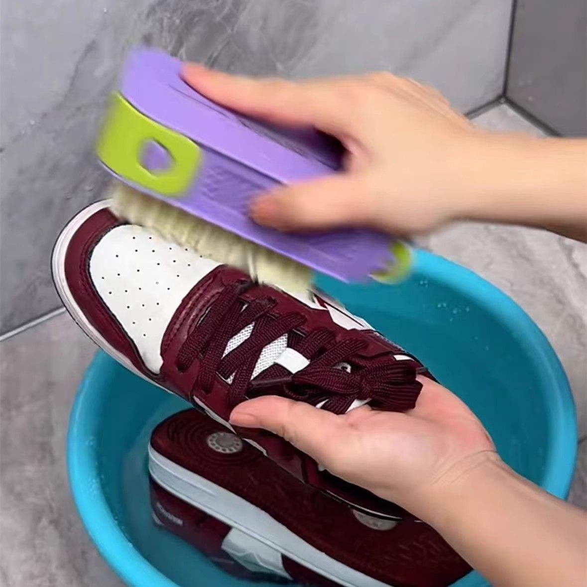 3-in-1 Soap Dispensing Cleaning Brush