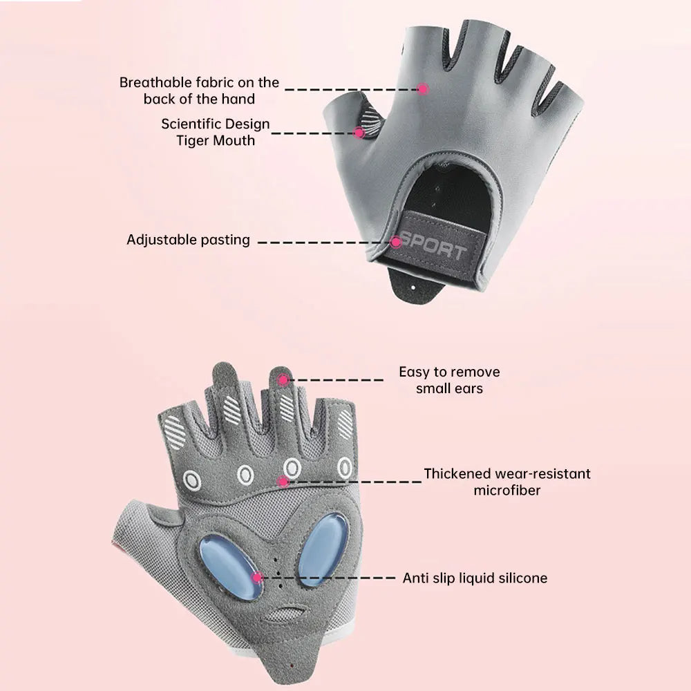 Breathable Fitness & Workout Gloves