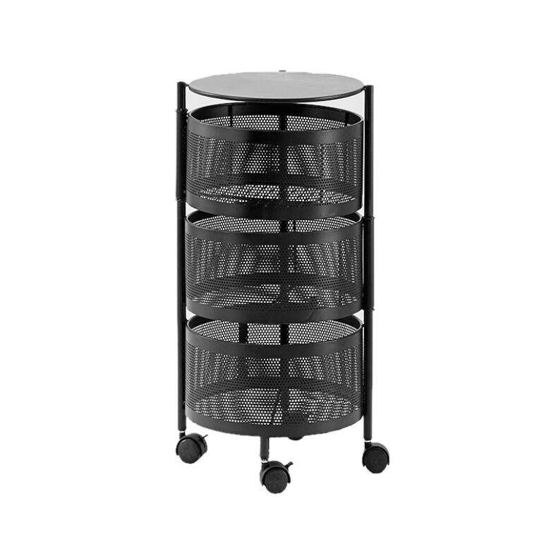 3-Tier Storage Organizer – Space-Saving Kitchen & Home Rack