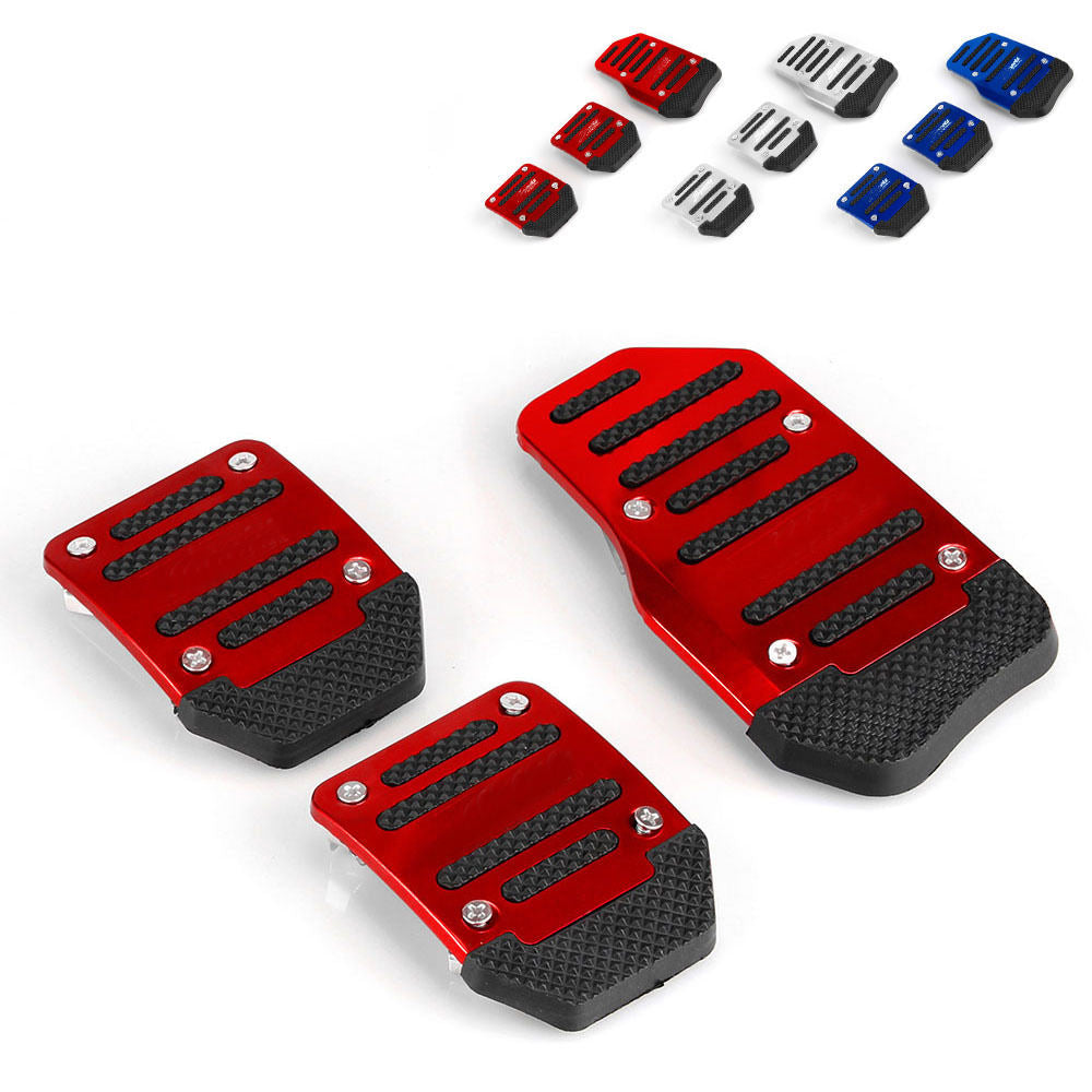 Universal Anti-Slip Car Pedal Covers – Brake & Accelerator Foot Pedal Pads