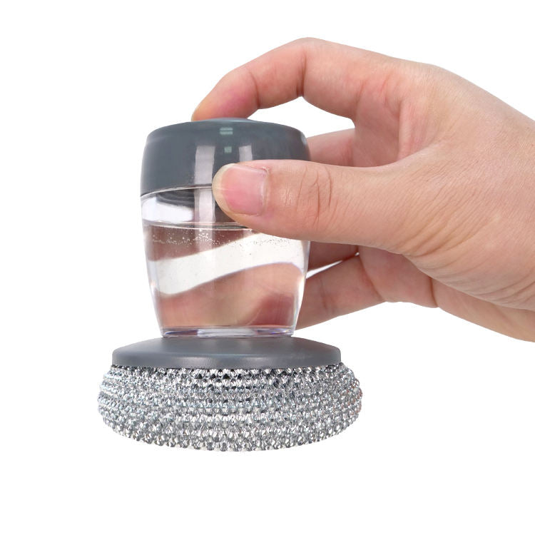 2-in-1 Dish Soap Dispenser with Sponge Holder