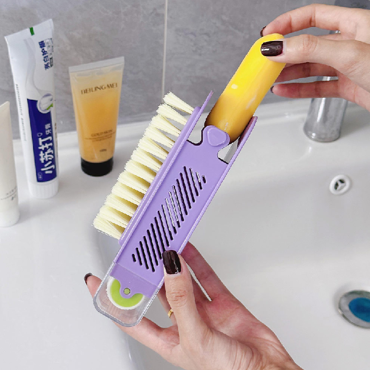3-in-1 Soap Dispensing Cleaning Brush