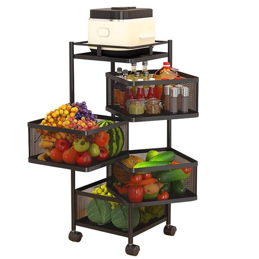 4 Tier Multifunctional Square Storage Organizer