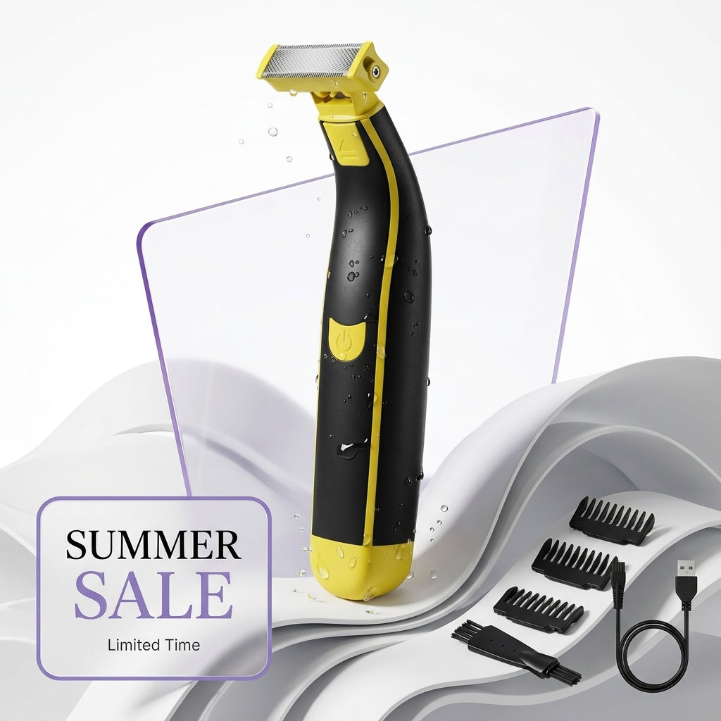 Aqua Trim Pro Waterproof Body Shaver for Men