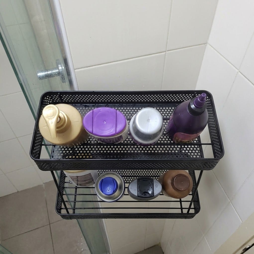 2-Tier Bathroom Shower Storage Rack