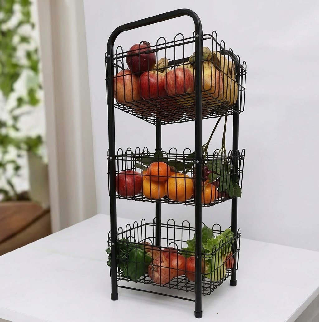 Multi-Purpose Kitchen Storage Trolley