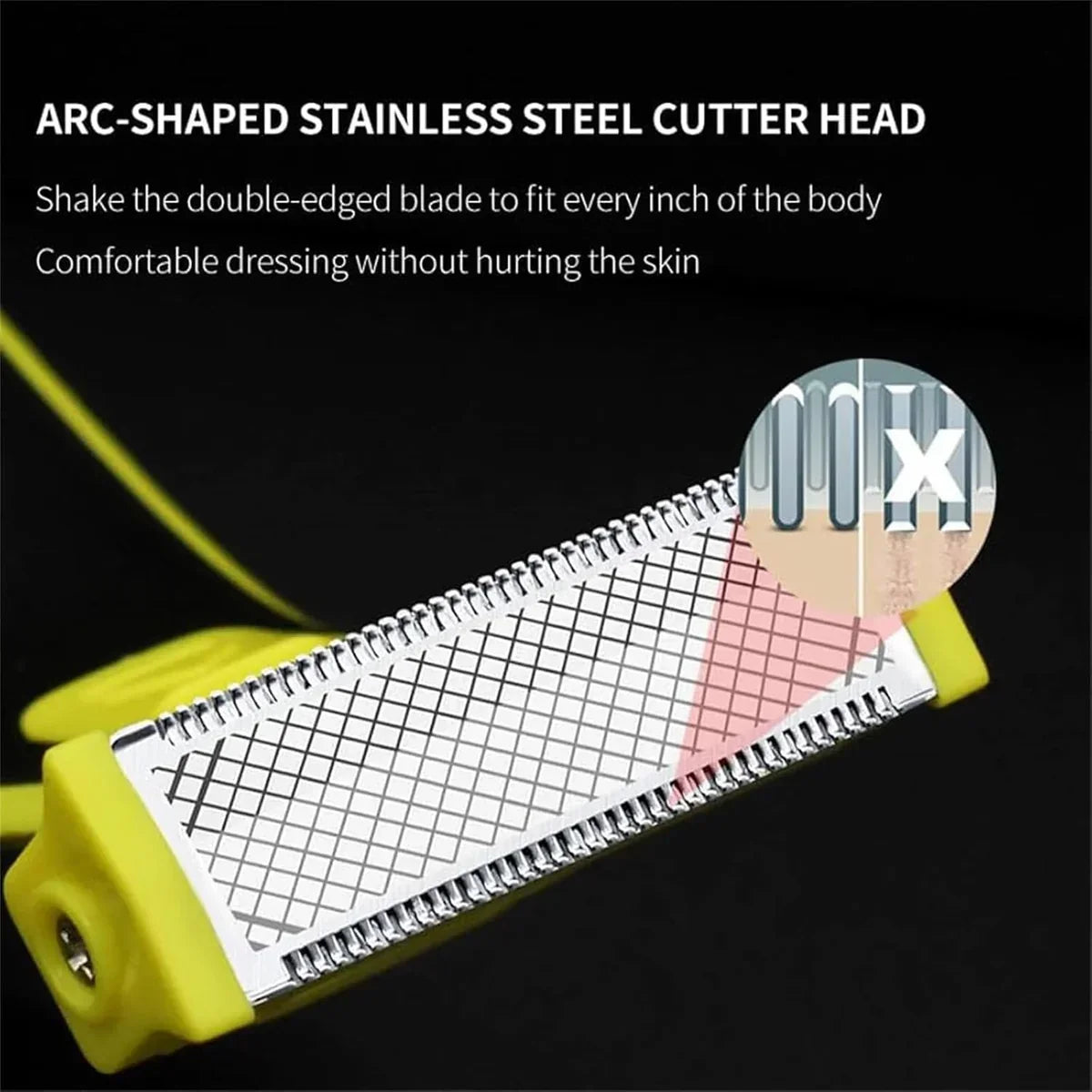 Aqua Trim Pro Waterproof Body Shaver for Men